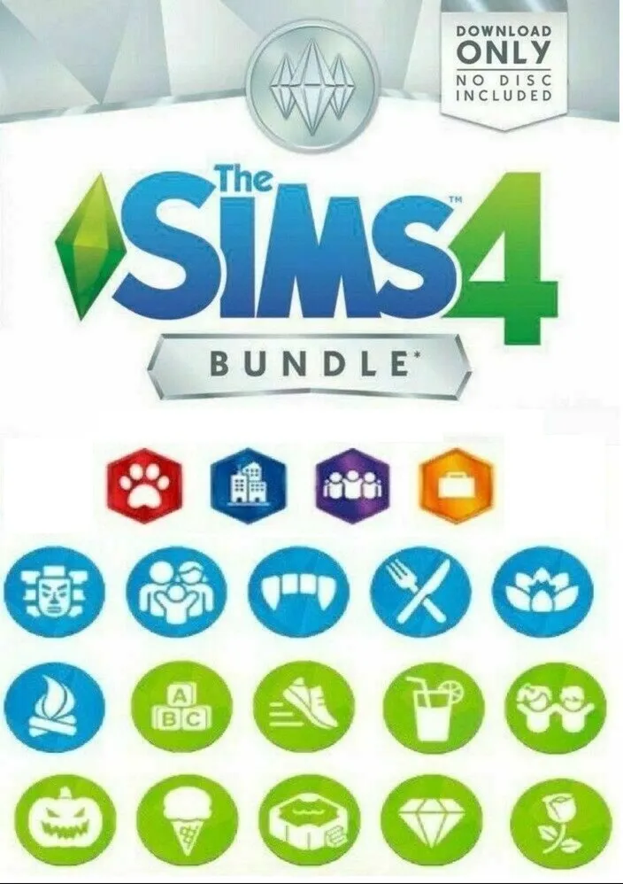 The Sims 4  + 15 DLC Collection |  EA app | Full access