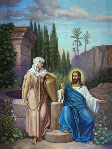 Христос и самарянка_001(112х150см)