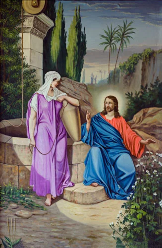 Христос и самарянка_004(196х300см)