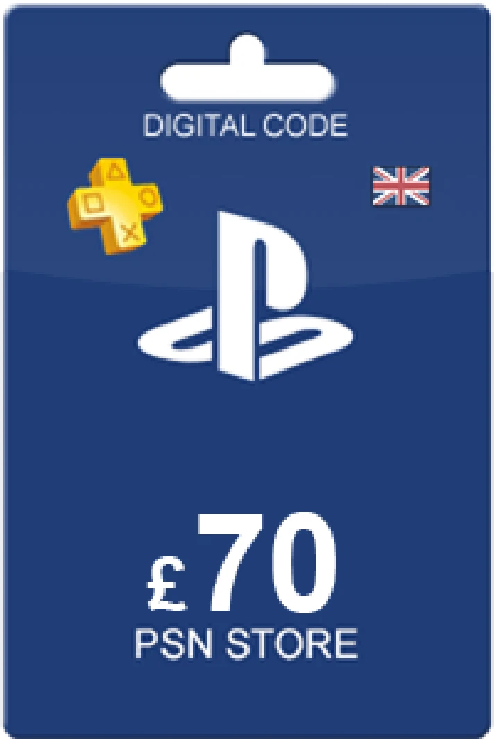 🔶PSN 70 Pounds(GBP) UK [Top-Up Wallet] Official Key