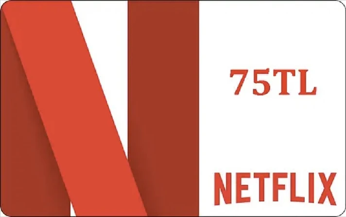 Netflix (Turkey) Gift Card / Digital Code 75 TL