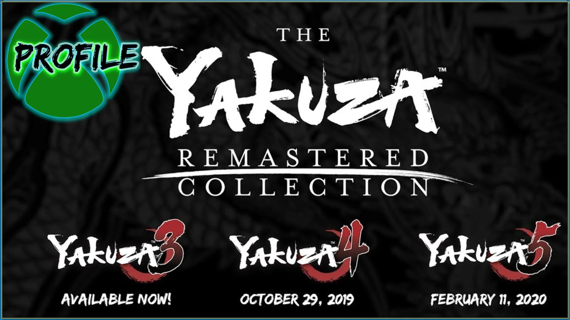 The Yakuza Remastered Collection Xbox One/Xbox Series