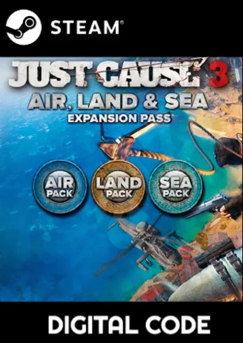 Just Cause 3 DLC: Air, Land & Sea Expansion Pass - Stea