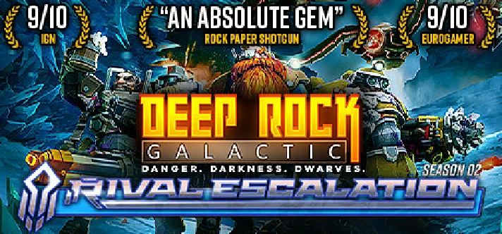 Deep Rock Galactic /STEAM ACCOUNT / WARRANTY