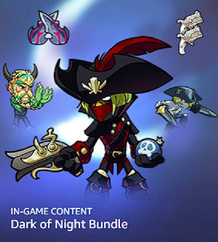 🔑 Brawlhalla: Dark of Night Bundle 🔑