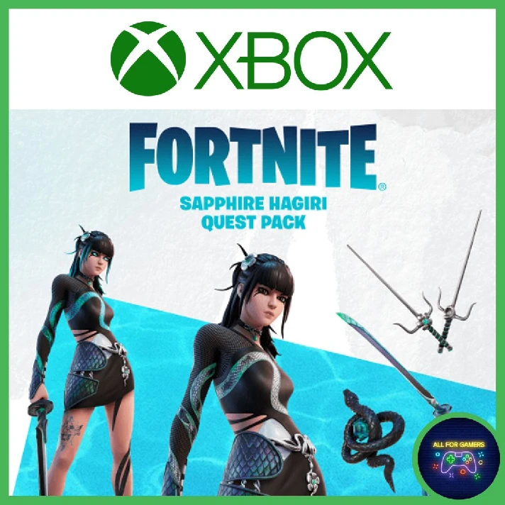 🟣Fortnite: Sapphire Hagiri Quest Pack XBOX/PC Key🔑