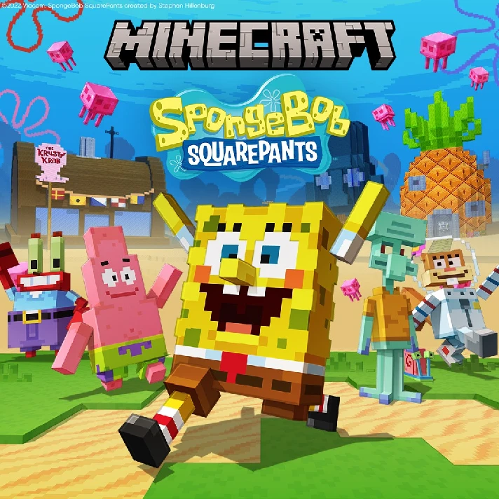 Minecraft - SpongeBob SquarePants DLC XBOX [ Code 🔑 ]