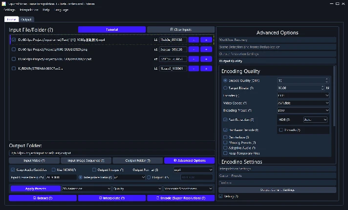 SVFI Squirrel-RIFE Video Frame Interpolation 💎 STEAM