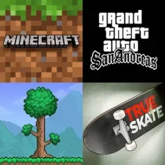  Grand Theft Auto San Andreas TERRARIA iPhone ios iPad