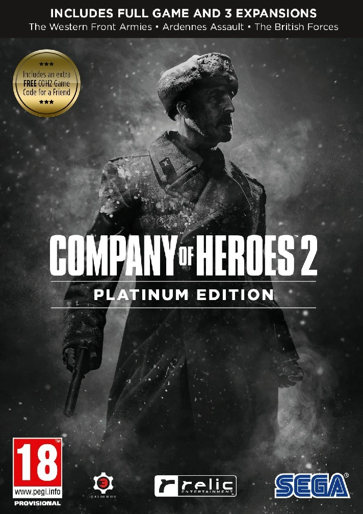 🔥Company of Heroes 2 Platinum Edition Steam Key Global