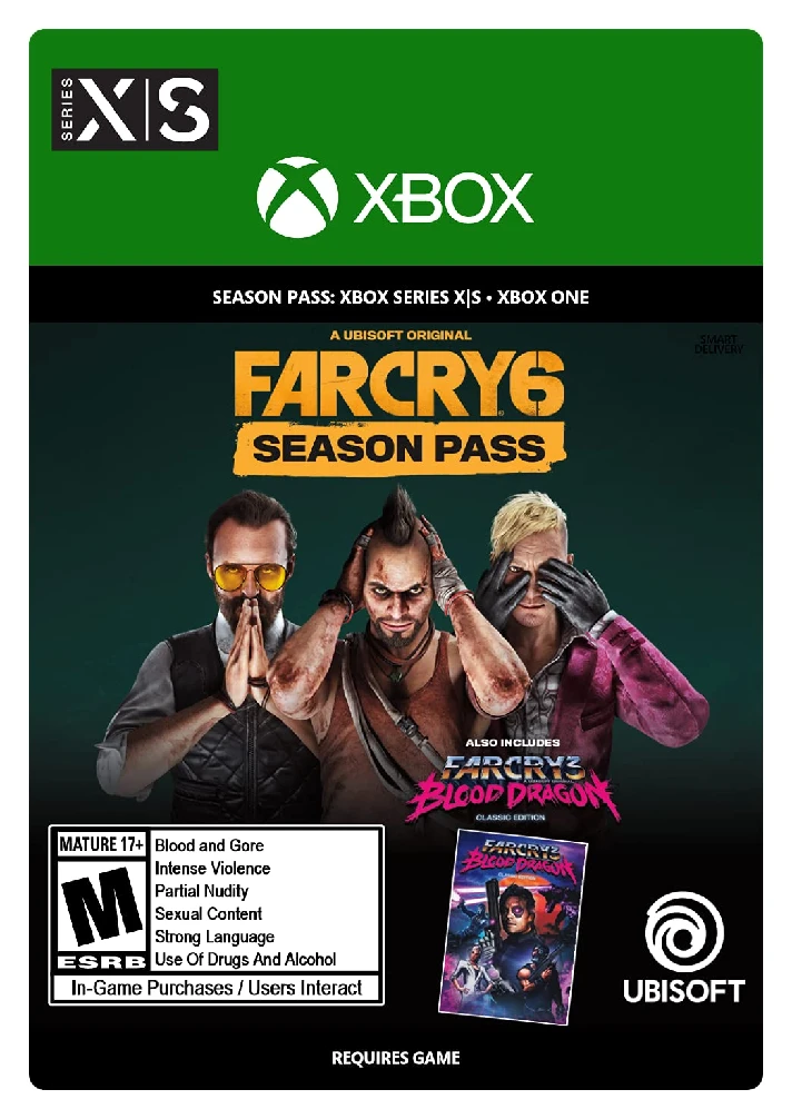 ✅❤️FAR CRY 6 SEASON PASS❤️XBOX ONE|XS🔑KEY✅