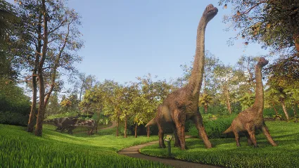Lawn Mowing Simulator - Dino Safari DLC STEAM РОССИЯ