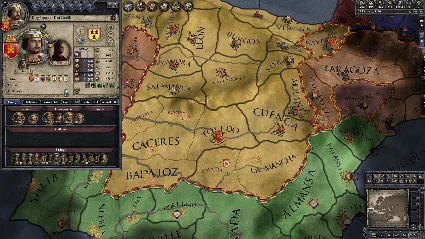 Crusader Kings II: Iberian Portraits DLC STEAM РОССИЯ