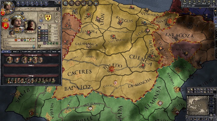 Crusader Kings II: Iberian Portraits 💎 DLC STEAM GIFT