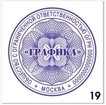 Узор для печати в векторном формате CDR № 19