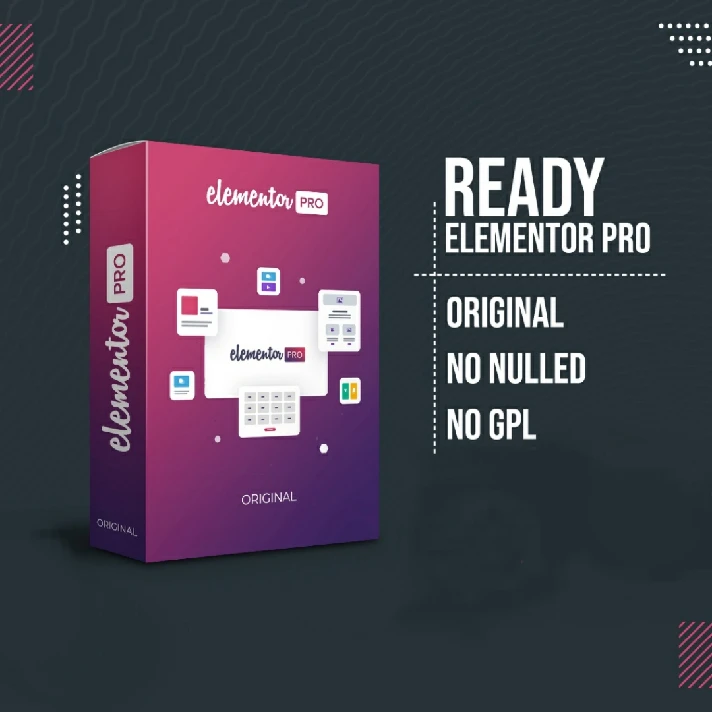 🔰ELEMENTOR PRO PLUGIN 1 YEAR // 💯% Original