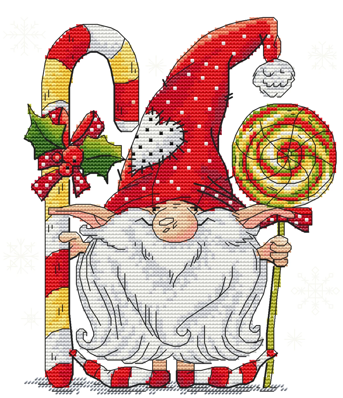 Эксклюзив. схема для вышивки крестом Психиатр