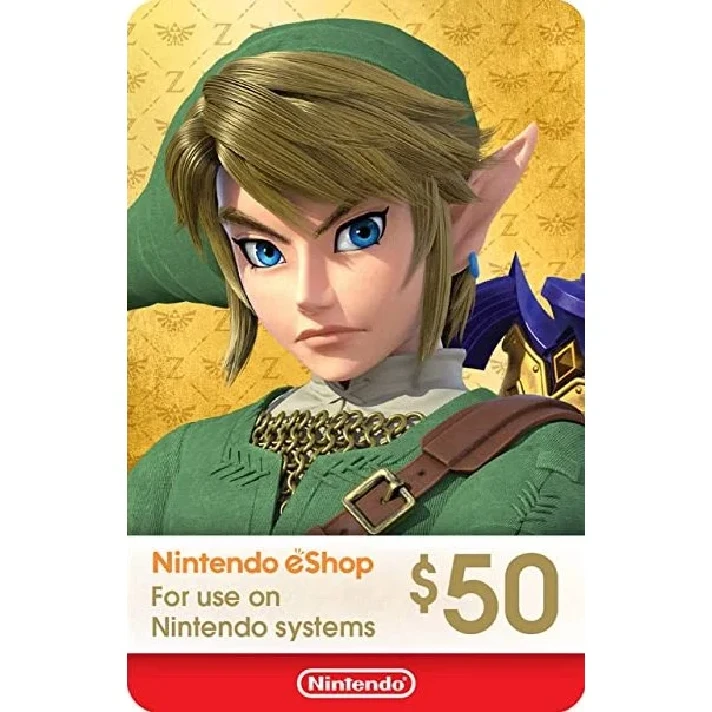 🎮Nintendo eShop 50 USD | USA | NO COMMISSION