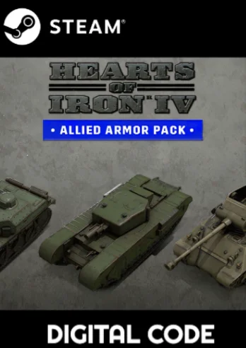 Hearts of Iron IV Allied Armor Pack - Steam (PC)