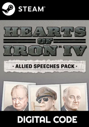 Hearts of Iron IV Allied Speeches Pack - Steam (PC)
