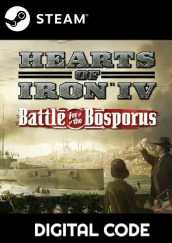 Hearts of Iron IV: Battle for the Bosporus - Steam (PC)