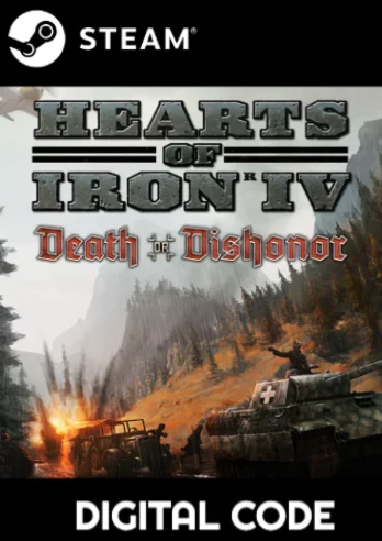 Hearts of Iron IV: Death or Dishonor - Steam (PC)