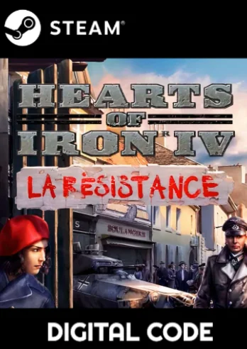 Hearts of Iron IV: La Resistance DLC - Steam (PC)