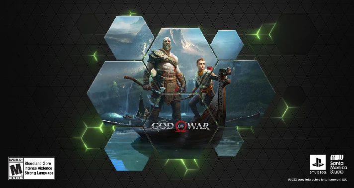 RENT GFN account (Geforce Now) with God Of War game