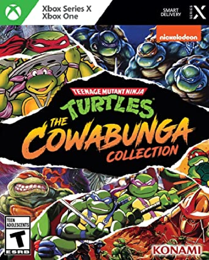 🎮TEENAGE MUTANT NINJA TURTLES THE COWABUNGA XBOX🔑Key