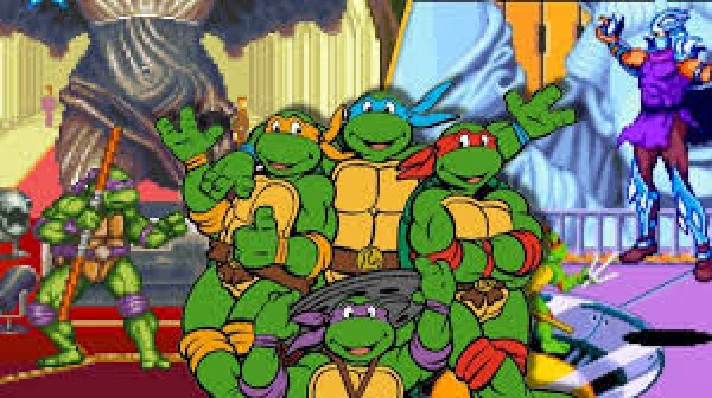 🎮TEENAGE MUTANT NINJA TURTLES THE COWABUNGA XBOX🔑Key