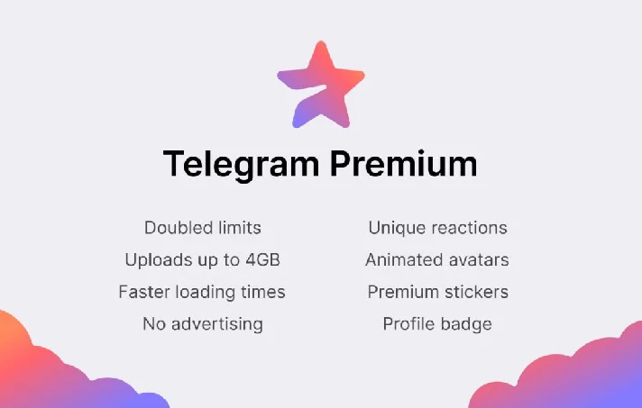 TELEGRAM PREMIUM 3-6-12 MONTHS