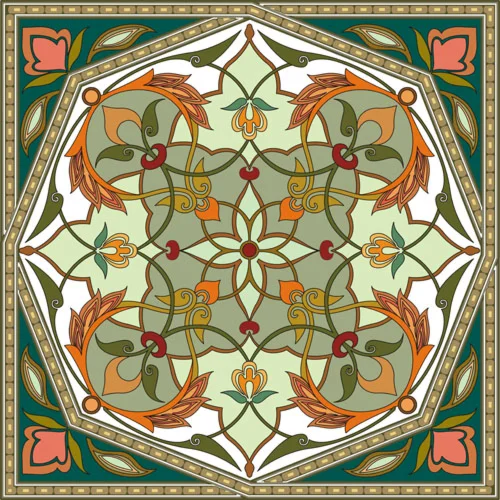 Орнамент_0086(100х100см)
