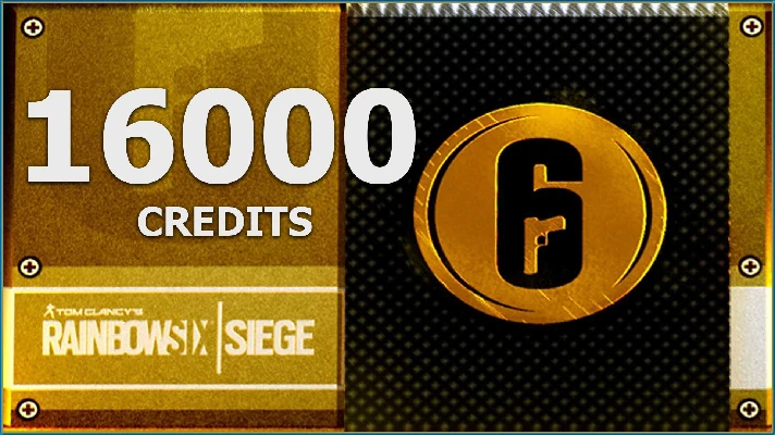 TOM CLANCY´S RAINBOW SIX SIEGE: 16000 R6 CREDITS Xbox