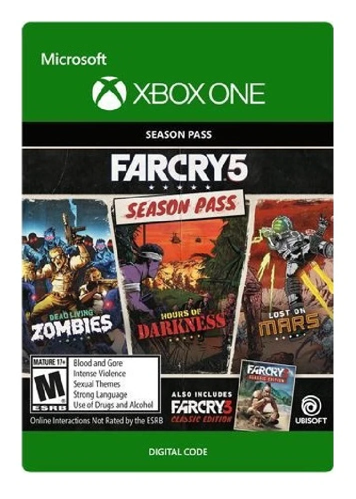 Far Cry 5 Season Pass 🎮 Xbox One / Series X|S 🎁🔑 Key