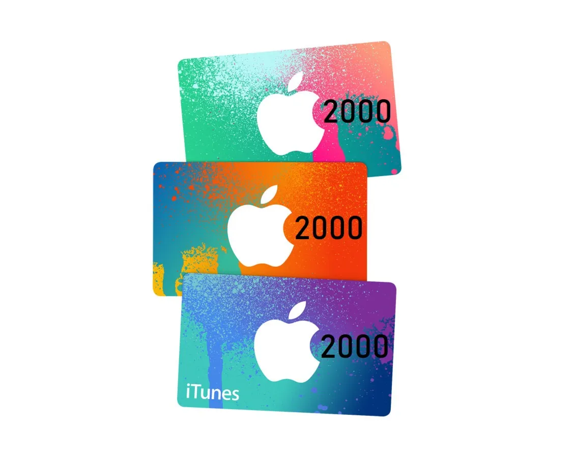 🔥Подарочная карта ITunes Appstore 2000 рублей 💳