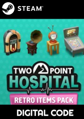 Two Point Hospital  - Retro Items pack DLC - Steam (PC)