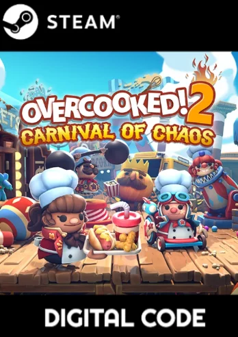 Overcooked! 2: Carnival of Chaos - Steam (PC)