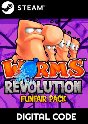 Worms Revolution - Funfair DLC - Steam (PC)