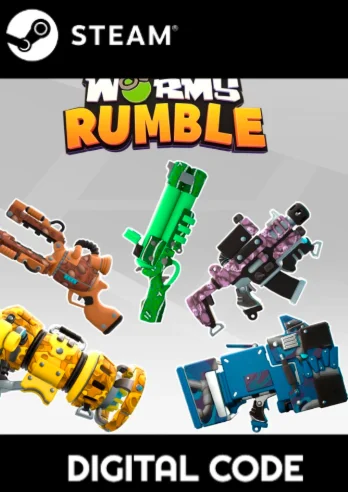 Worms Rumble - Armageddon Weapon Skin Pack - Steam (PC)