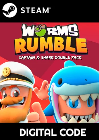 Worms Rumble - Captain & Shark Double Pack - Steam (PC)
