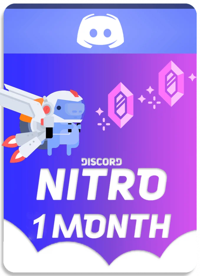 💖Discord Nitro 1 Месяца + 2 Буста💖[Быстрая доставка]