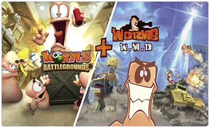 🌕 Worms Battlegrounds +W.M.D PS4/PS5/RU Аренда
