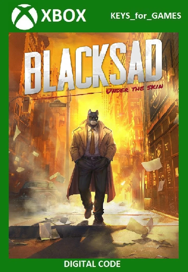 ✅🔑Blacksad: Under the Skin XBOX ONE / PC 🔑 KEY