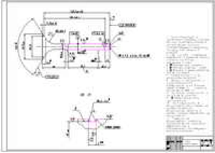 The working drawing of the valve timing, dwg