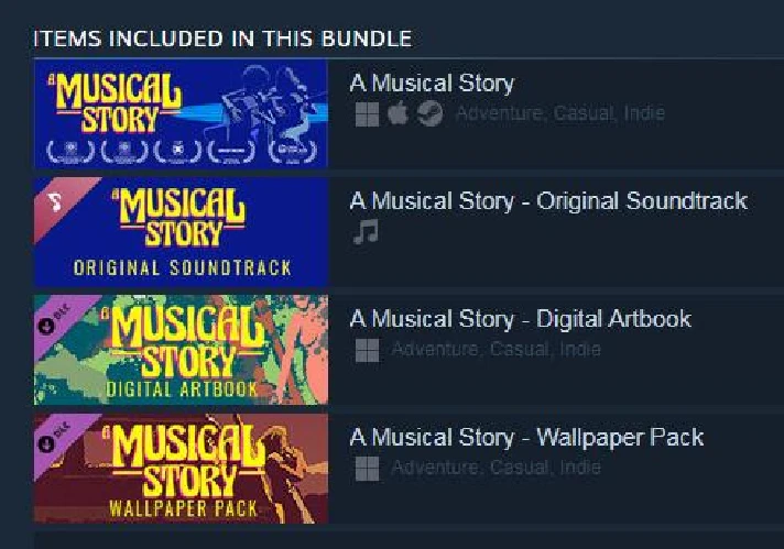 A Musical Story Digital Deluxe Version Steam Key GLOBAL