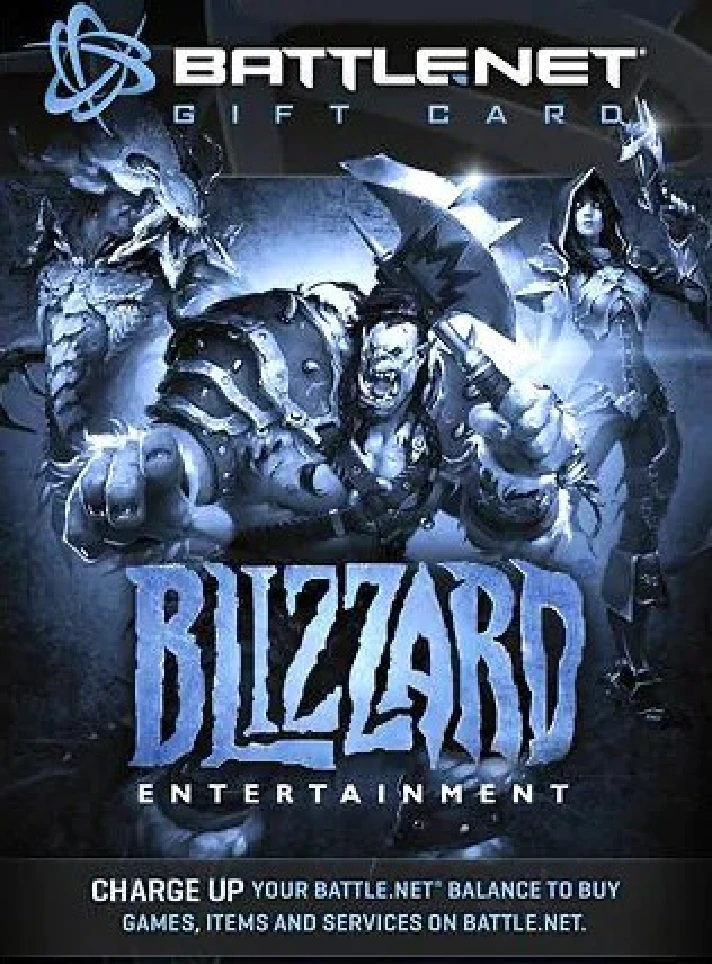 ✅ (Battle.net) Blizzard Gift Сard $10 USD (USA) 💳 0 %