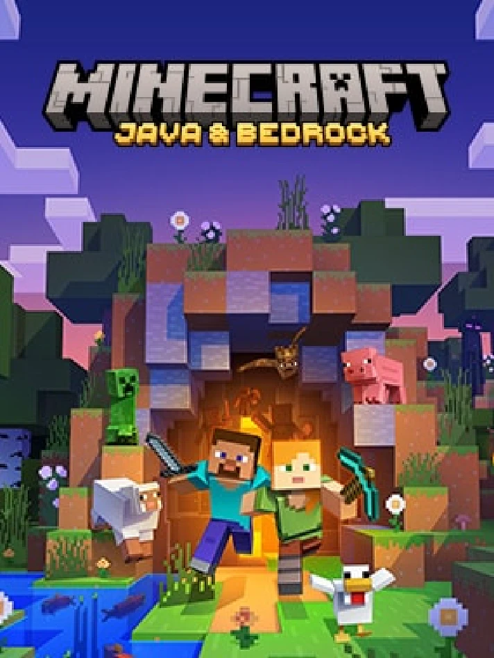 Minecraft Java + Bedrock Edition Windows Key