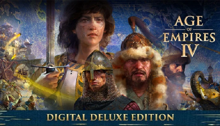 ⭐️ GLOBAL⭐️Age of Empires IV: Deluxe Edition STEAM GIFT