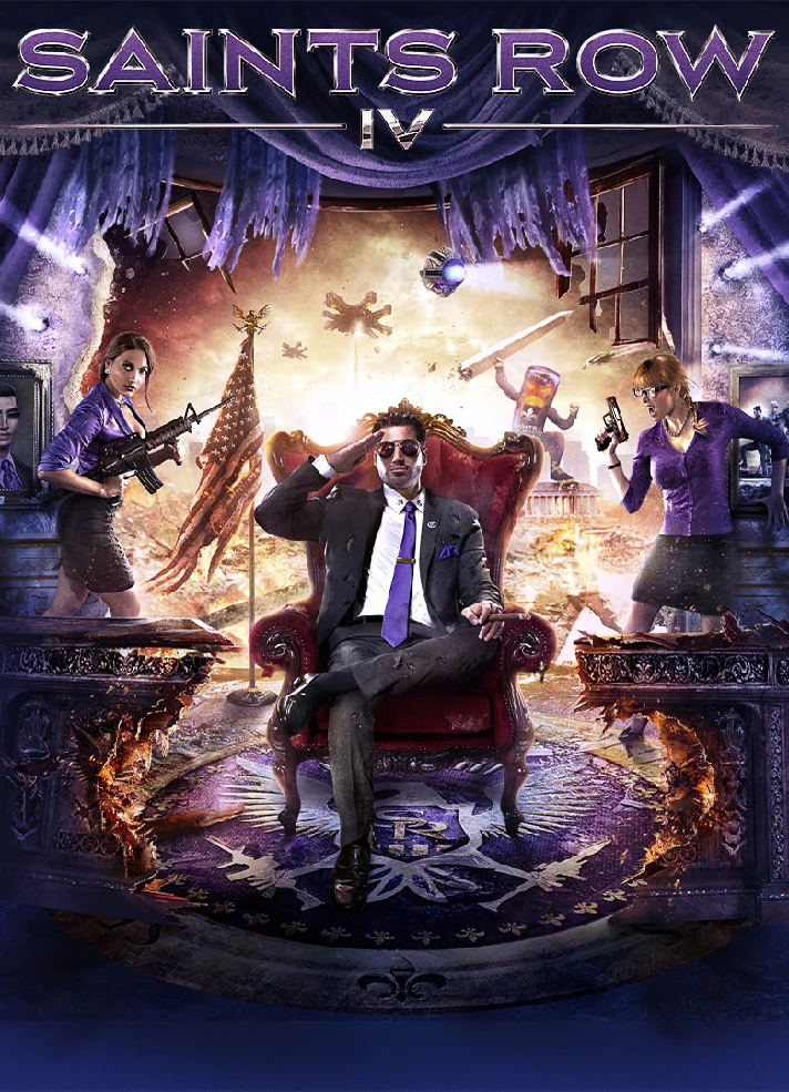 🔥 Saints Row IV 💳 STEAM KEY GLOBAL