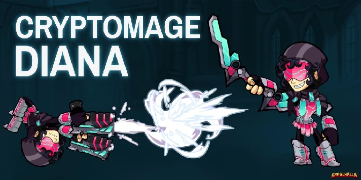 ✅ Brawlhalla - Cryptomage Diana Skin (Key) 🔑